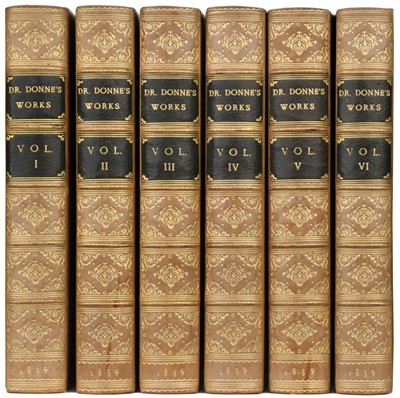 Lot 279 - Donne (John). The Works of John Donne, 6 volumes, 1839