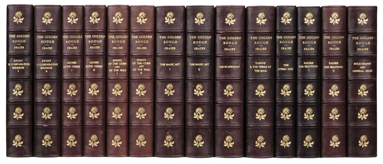 Lot 345 - Frazer (James George). The Golden Bough, 14 volumes, London: Macmillan and Co, 1890-1923