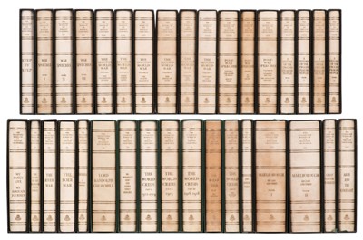 Lot 389 - Churchill (Winston S.) Collected Works, 34 volumes,  Centenary edition, 1973-76