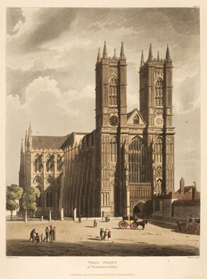 Lot 203 - Ackermann (Rudolph). The History of the Abbey Church of St Peter's Westminster, 2 volumes, 1812