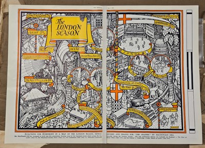 Lot 224 - Gill (Leslie MacDonald). The London Season, published in The Graphic, June 1st 1929