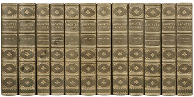 Lot 364 - Brontë Novels, 12 volumes, Thornton edition, Edinburgh: John Grant, 1905