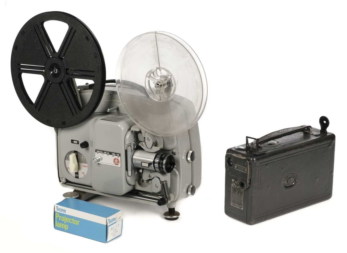 Lot 216 - Cine Camera and Projector. Bolex Paillard 18-