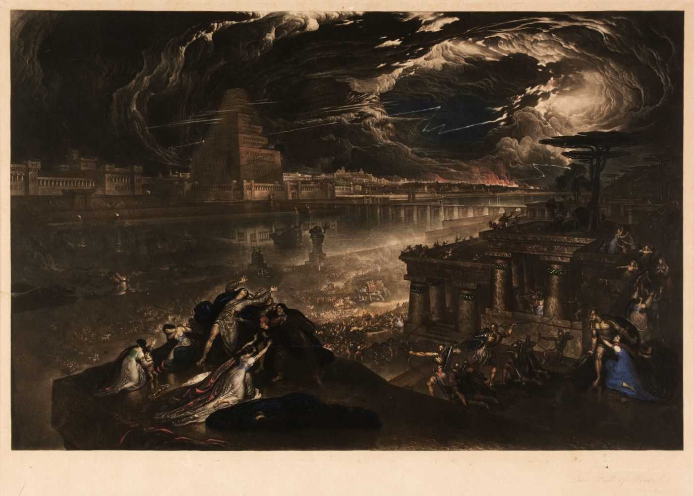 Lot 114 - Martin (John, 1789-1854). The Fall of