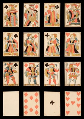 Lot 322 - French playing cards. Lyon pattern, type III, Lyon: Delaunay, circa 1765