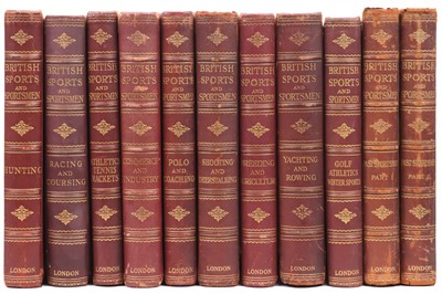 Lot 71 - British Sports and Sportsmen. Sportsmen Past and Present, 2 volumes, [1908-13]