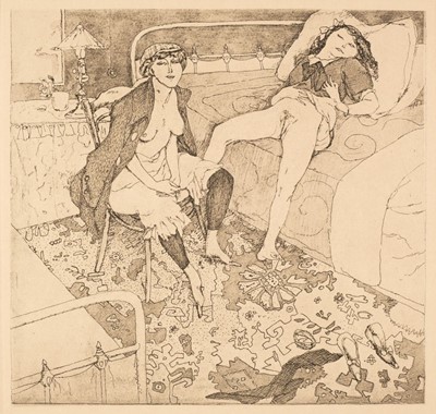 Lot 276 - Pascin (Julius 'Jules' Pinkas, 1885-1930). Erotikon, Bruxelles, 1933