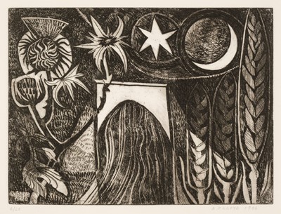 Lot 274 - Lloyd (Reginald J., 1926-2020). Screen Series, Etching 4 & Etching 10, 1996