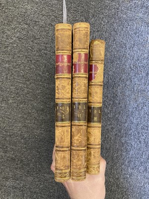 Lot 373 - Beattie (James, 1735-1803). Three manuscript volumes of Beattie’s philosophy lectures