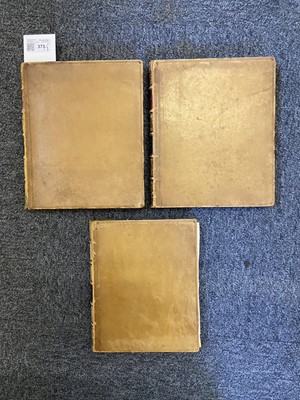 Lot 373 - Beattie (James, 1735-1803). Three manuscript volumes of Beattie’s philosophy lectures