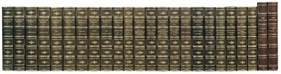 Lot 319 - Thackeray (William Makepeace). Works, 22 volumes, 1869