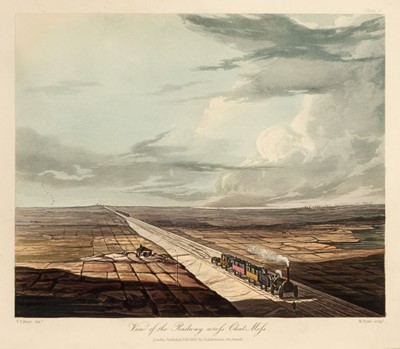 Lot 269 - Bury (T. T.). Six Coloured Views on the Liverpool and Manchester Railway...,  1831