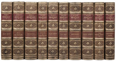 Lot 358 - Eliot (George). Works, 10 volumes, Library Edition, 1901