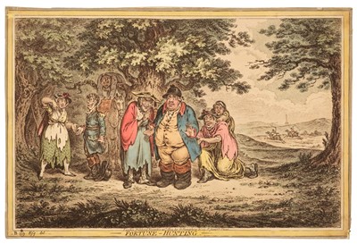 Lot 293 - Gillray (James). Fortune Hunting, H. Humphrey, November 20th, 1804