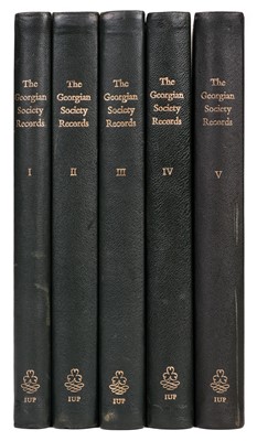 Lot 383 - The Georgian Society Records of Eighteenth Century Domestic Architecture and Decoration in Dublin, 1969