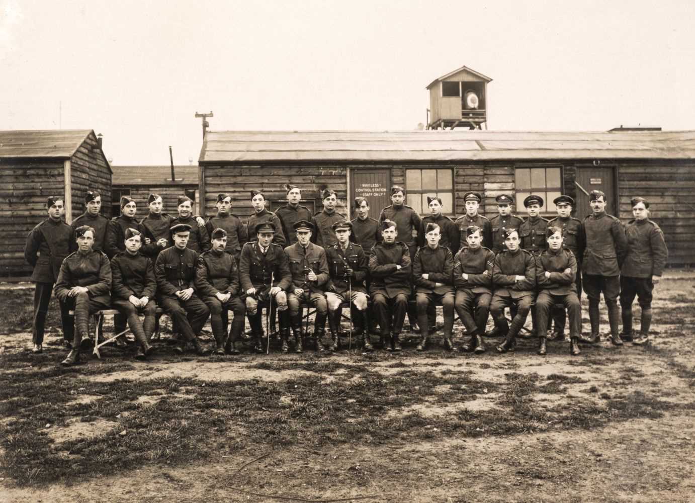 Lot 38 - Royal Flying Corps. A group of 100 black & white photographs