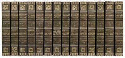 Lot 204 - Beaumont and Fletcher. The Works of Beaumont and Fletcher, 14 volumes, 1812