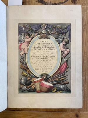 Lot 177 - Rowlandson (Thomas). Loyal Volunteers of London & Environs, [1798-99]