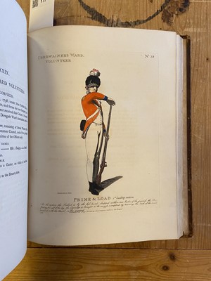 Lot 177 - Rowlandson (Thomas). Loyal Volunteers of London & Environs, [1798-99]