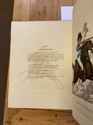 Lot 177 - Rowlandson (Thomas). Loyal Volunteers of London & Environs, [1798-99]