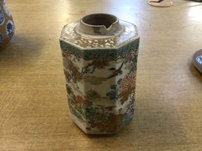 Lot 117 - Canister. A rare Japanese canister, 19th/ 20th century