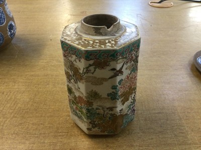 Lot 117 - Canister. A rare Japanese canister, 19th/ 20th century