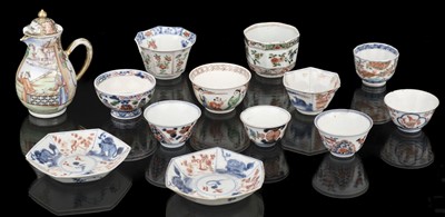 Lot 6 - Chinese and Japanese porcelain teawares, 18/19th century