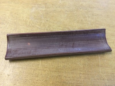 Lot 604 - Shuiquan (Zhang, 1892-). Chinese Scholar's armrest, mid-20th century