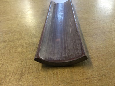 Lot 604 - Shuiquan (Zhang, 1892-). Chinese Scholar's armrest, mid-20th century