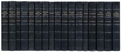 Lot 347 - Stevenson (Robert Louis). Works, 30 volumes, London: Chatto & Windus, 1892-1901