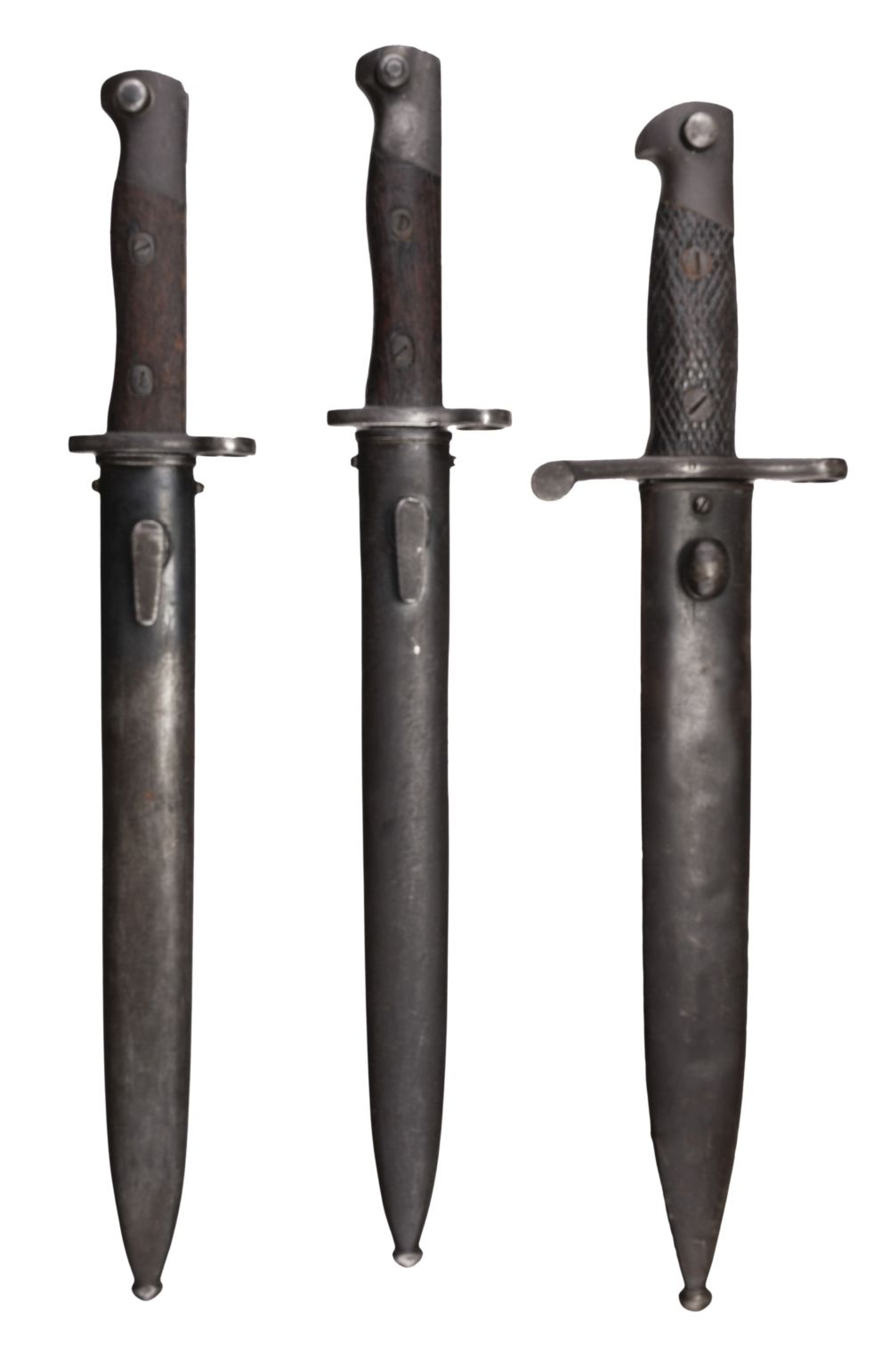 Lot 309 bayonet two siamese mauser type 45 bayonets
