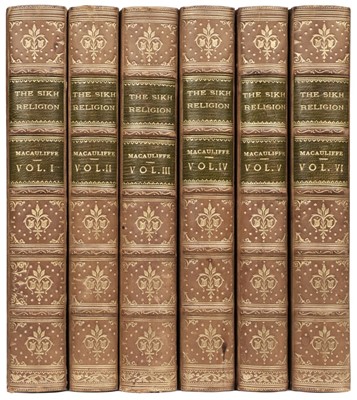 Lot 370 - Macauliffe (Max Arthur). The Sikh Religion, 6 volumes, 1909