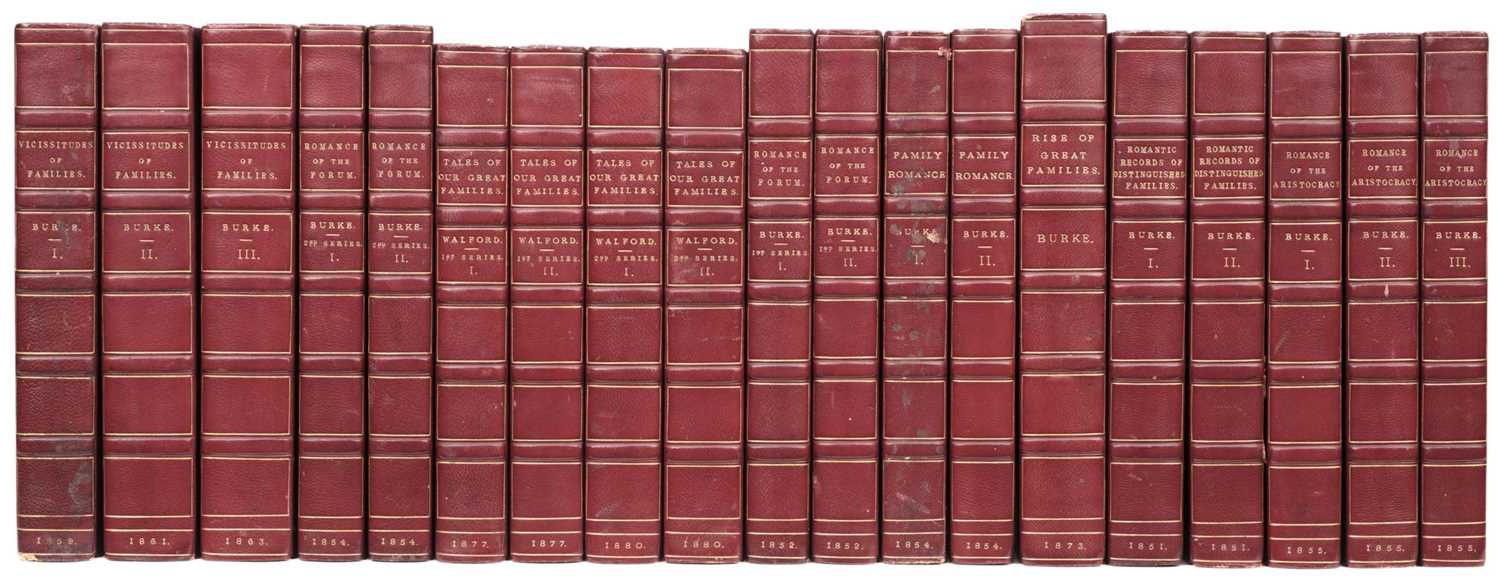 Lot 328 - Burke (Bernard). The Rise of Great Families, 1st edition, 1873