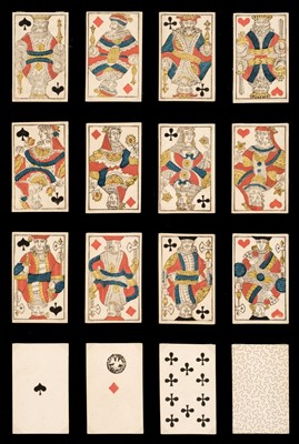 Lot 331 - Russian playing cards. PV-2 pattern, St. Petersburg: Imperial Playing Card Factory, circa 1820s