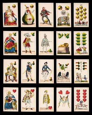 Lot 329 - Russian playing cards. Circus deck, St. Petersburg: Imperial Playing Card Factory, 1898