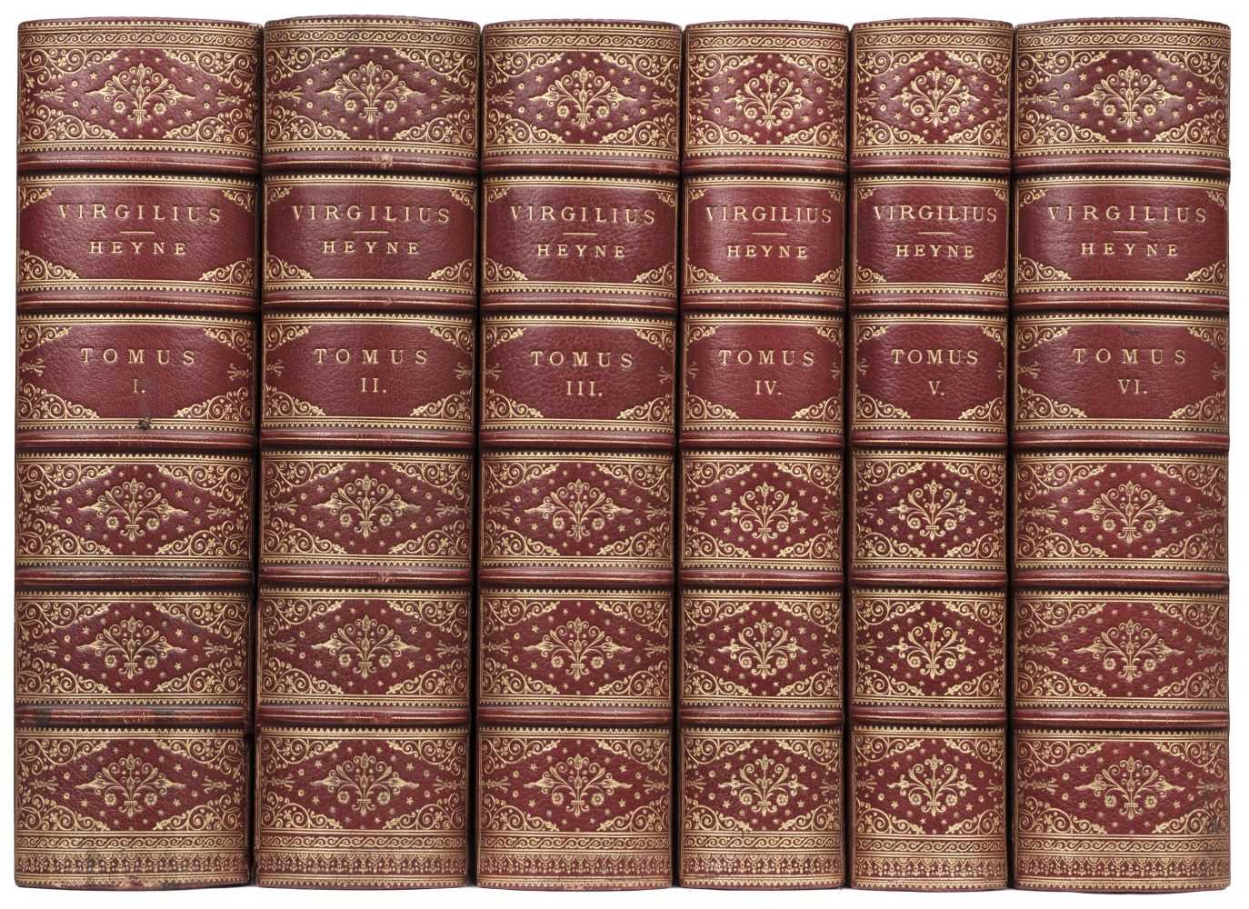 Lot 180 - Virgil Varietate Lectionis et perpetua adnotatione, 6 volumes, 1800