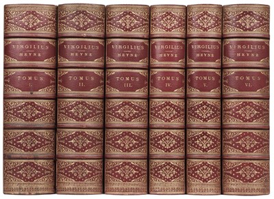 Lot 180 - Virgil Varietate Lectionis et perpetua adnotatione, 6 volumes, 1800