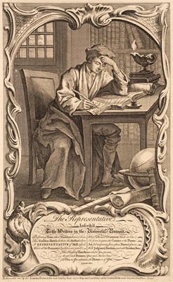 Lot 132 - Bickham (George). The Universal Penman; or, the Art of Writing..., 1743