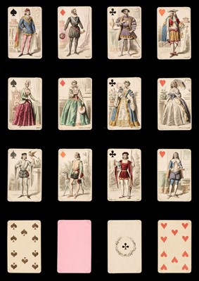 Lot 315 - French playing cards. De l'Histoire de France, Paris: B.P. Grimaud, circa 1865, & 1 other