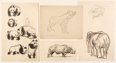 Lot 176 - Rogers (Franklyn, 20th century). Large animal studies, early 20th century