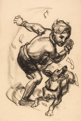 Lot 176 - Rogers (Franklyn, 20th century). Large animal studies, early 20th century