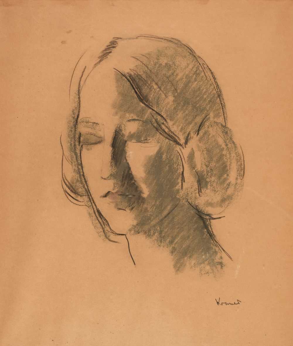 Lot 327 - Kramer (Jacob, 1892-1962). Head of a Woman,