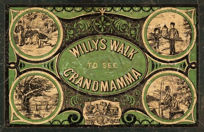 Lot 437 - Moral Race Game. Willy's Walk to see Grandmamma, London: A. N. Myers & Co., [1869]