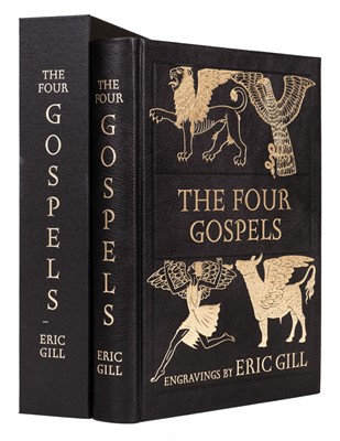 Lot 398 - Gill (Eric). The Four Gospels, London: Folio Society, 2007, 2689/2750