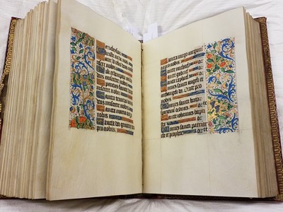 Lot 12 - Book of Hours, Illuminated manuscript on vellum, [France: Rouen, c. 1480]