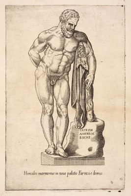 Lot 51 - Cavalieri (Giovanni Battista de', 1526-1597). Antiquarum Statuarum urbis Romae, 1561-1594