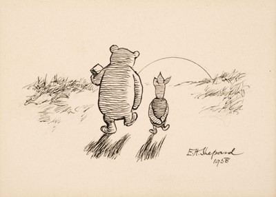 Lot 400 - Shepard (Ernest Howard, 1879-1976). "Pooh and Piglet walked home thoughtfully together