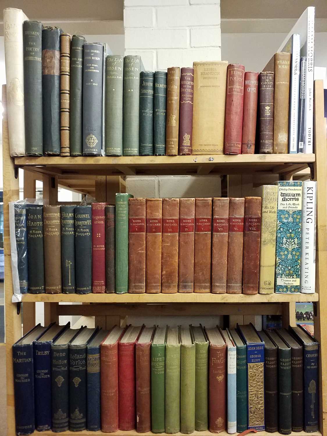 Lot 452 - Victorian Literature. A large collection of Victorian literature & related reference