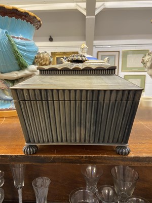 Lot 226 - Anglo-Indian. A George III period Anglo-Indian horn box circa 1820