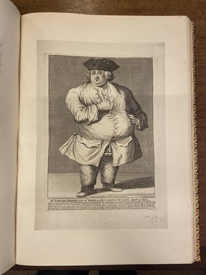 Lot 145 - Morant (Philip). The History and Antiquities of Essex, 1768, EXTRA ILLUSTRATED, 5 volumes + Index